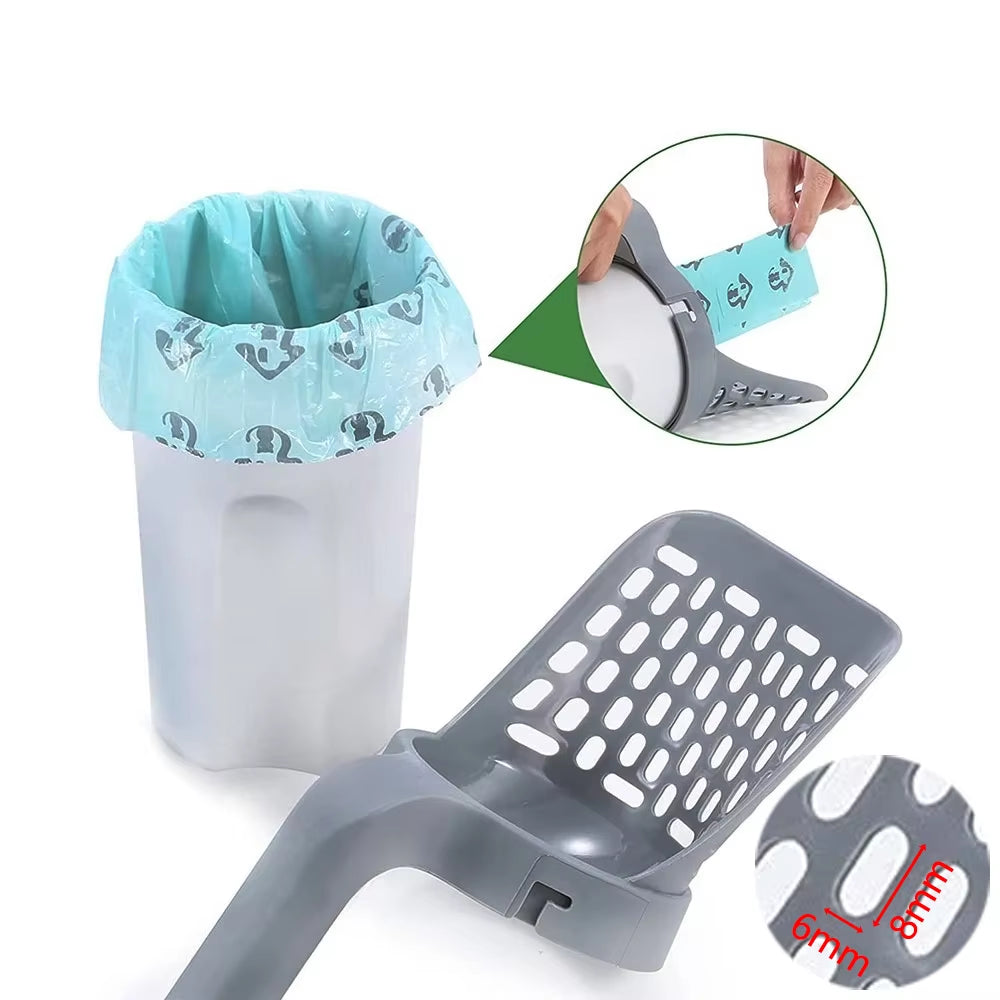 Cat Litter Scoop Shovel Scoop Filter Clean Toilet Garbage Picker Cat Litter Box Self Cleaning Cat Supplies Accessory